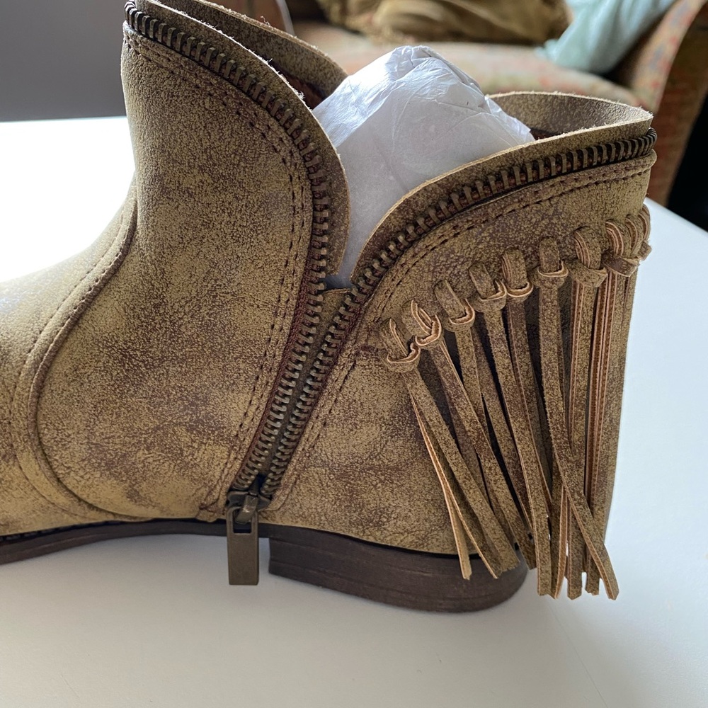 JC Girl's Fringe Ankle Boots - Picture 11 of 14